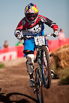Jill Kintner racing to victory in the 2010 Sea Otter Dual Slalom