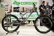 Kelly McGarry's custom Corsair was one of several bikes stolen from Interbike last night. If you see this bike please report it to the police immediately