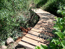 bridge on the new reroute of Easy Rider.