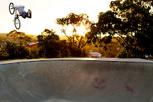 Superseat out of the bowl. Photo by Lachie Roycroft