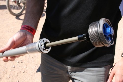 Dorado damping cartridge viewed from the top