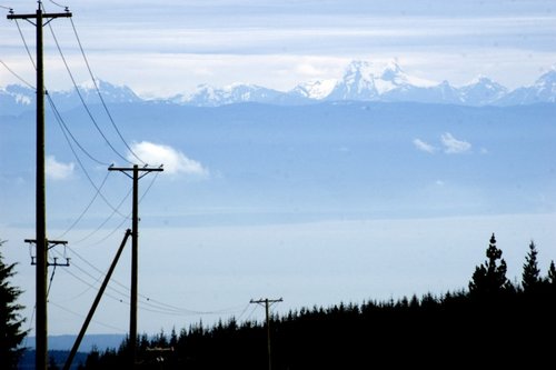The view from Mount Washington. Just need to get over to those mountains...