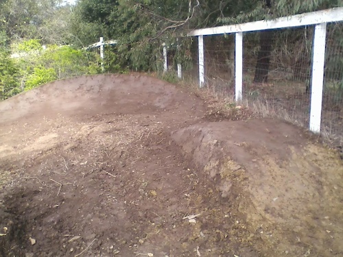 those trails in a feild