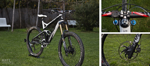 Mark Weir's 2012 Cannondale Jekyll