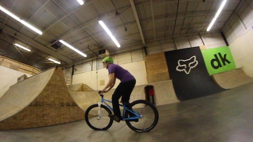 6 foot 180 to flat... not looking to good on the fork