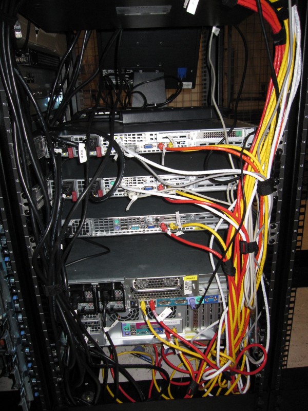 Just because we can do it all on one server does not mean we don't have a ton of storage, backup, and redundancy. Static content like photo/video comes from other servers. We push 700mbps!