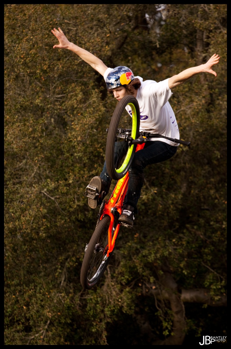 Brandon with an amazing tuck no hander!