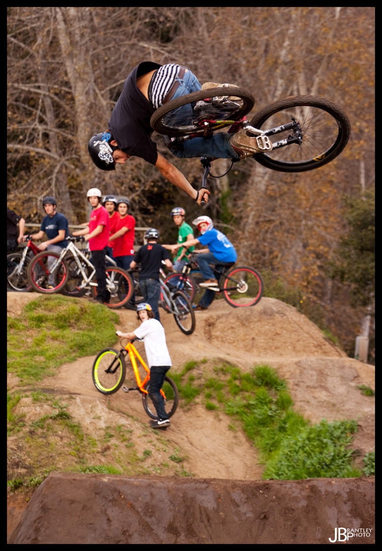 R-Dog with one crazy flatspin