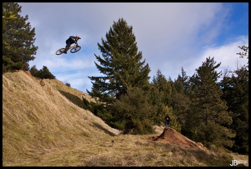 Cob hitting the 35 footer hip step down
