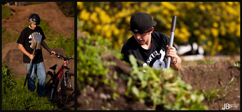 Ryan Howard. The King of Aptos, hahahah, it's true! The kid digs the hardest and rides the most!