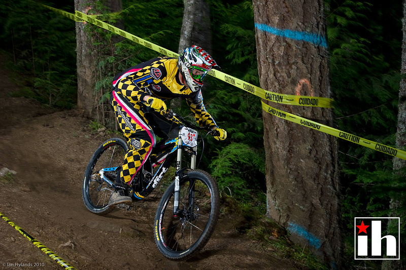 Dan Stanbridge on his way to 7th place