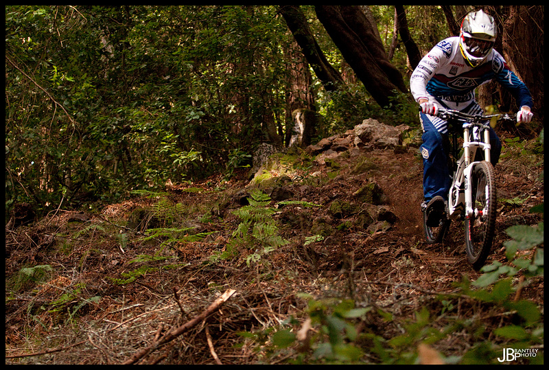 This section is a lot stepper then it looks here. Curtis is killing it!