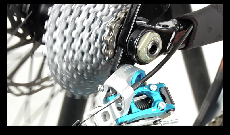 Check your shifting before you hit the trails and make any adjustments as needed. Remember that shifting performance on the rack can vary greatly from actually test riding the bike