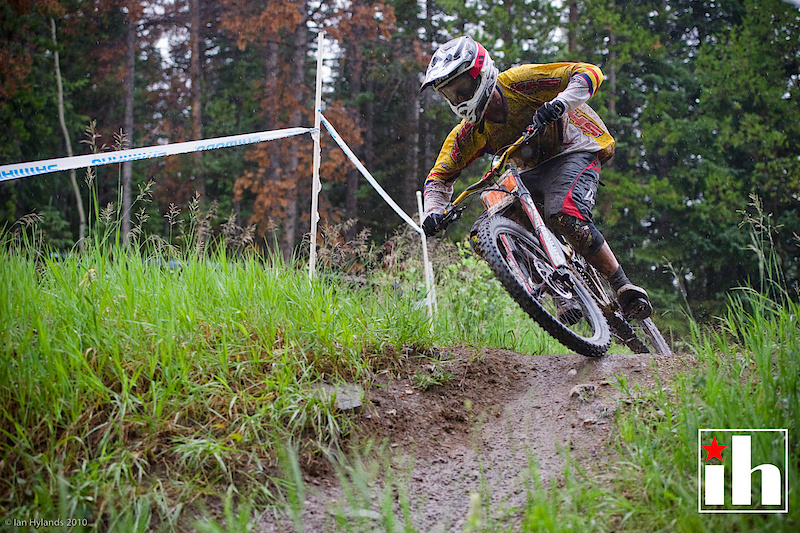 Logan Binggeli qualified first this morning, but couldn't keep it and ended up 3rd.