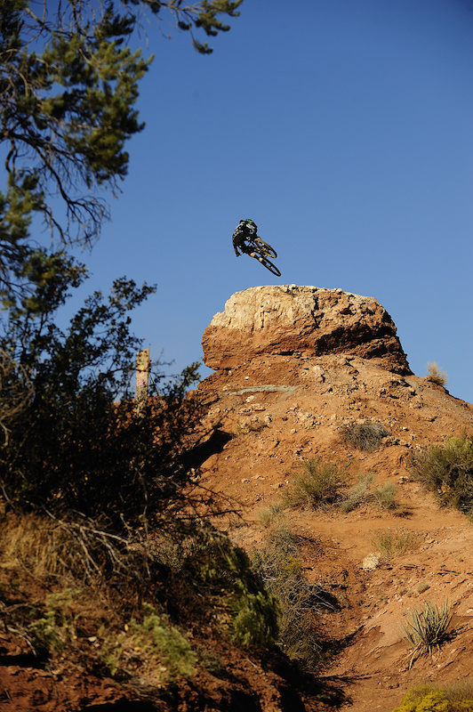 Tyler McCaul's first run.