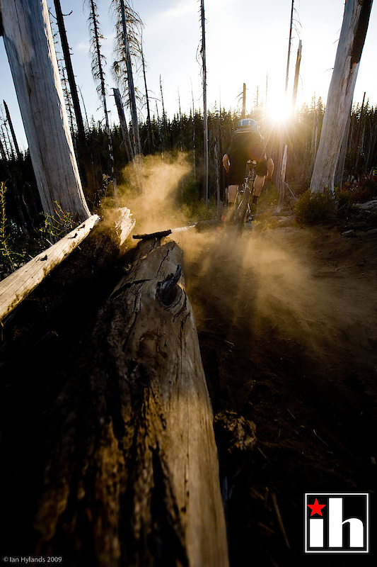 The dust in this back lit shot wouldn't look nearly as interesting if it was shot from the front. Kirt Voreis...