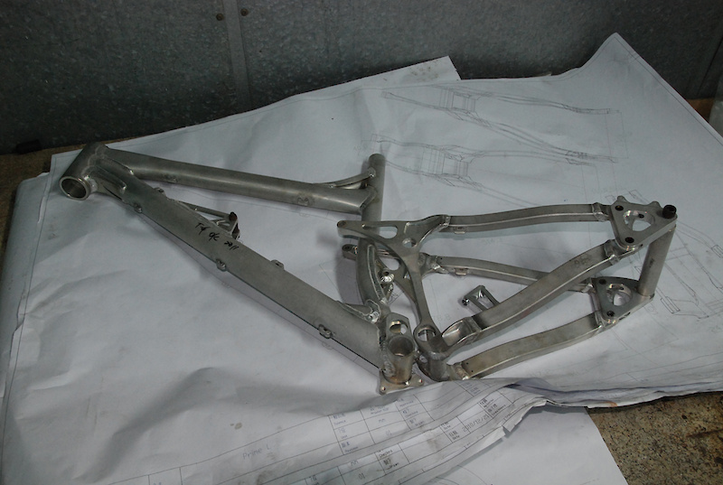 The Front and Rear triangle fit together nicely.
