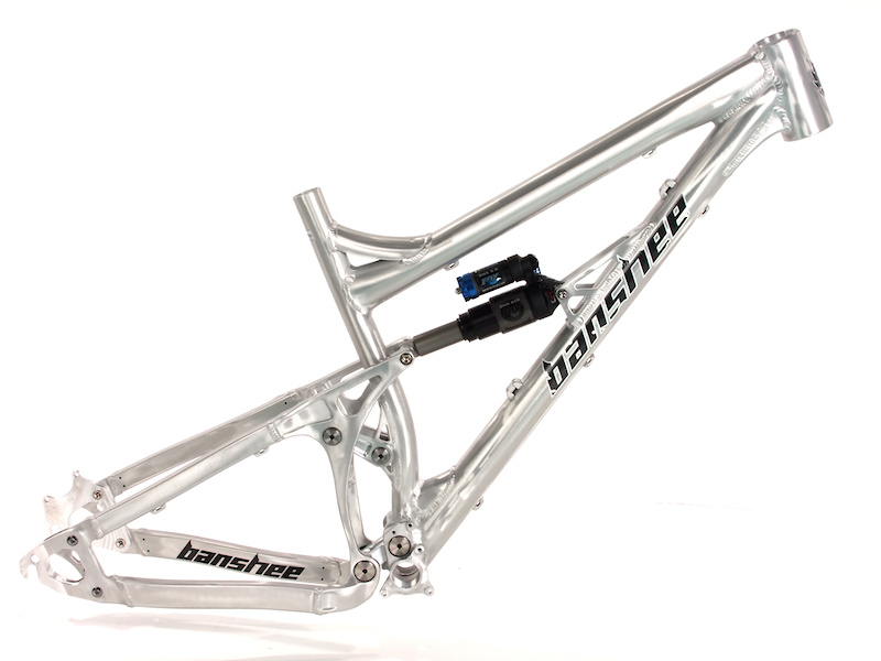 Banshee's new 29'er, the Prime. Hands up if you would like to see this raw finish as an option for production versions!