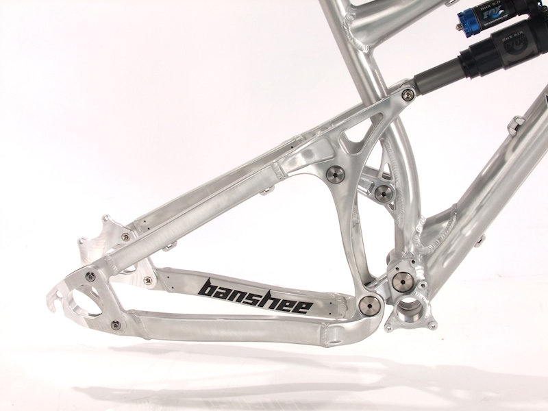 Similar but different. The Prime uses a short link four bar design, like Banshee's other bikes, but the Prime is tuned to have less anti-squat. Take note of the swappable rear dropouts as well.