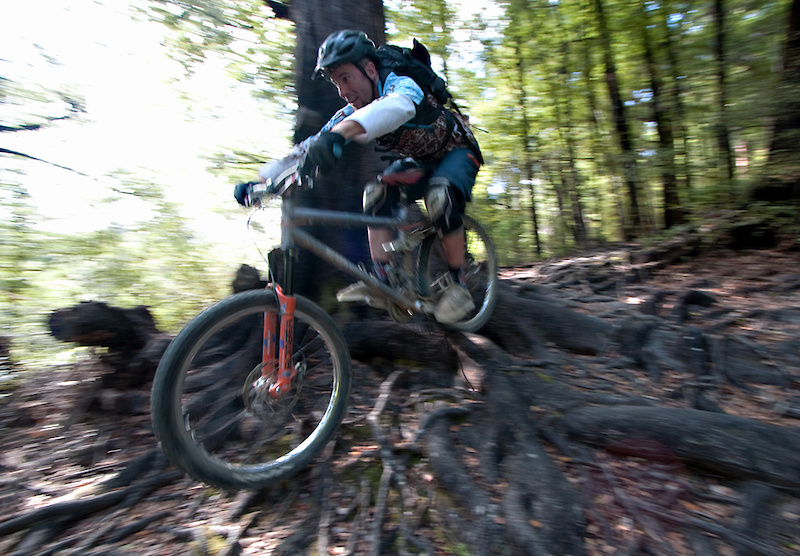 Bottoming out on the Massacre. Photo Tony Hutchinson