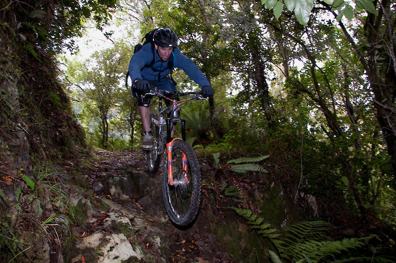 A little tech gnar. Photo: Tony Hutchinson