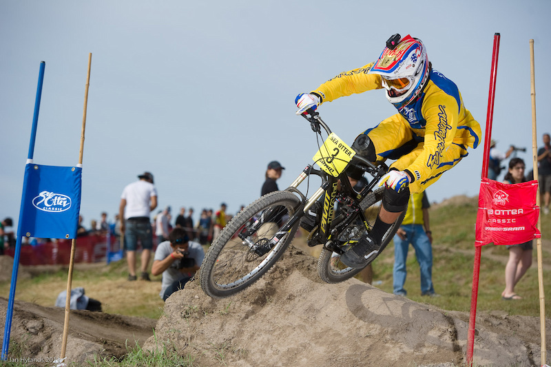 Kyle Strait almost made it to the small final...