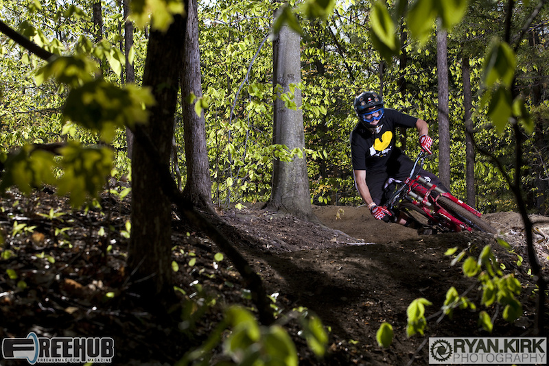 Rider Jon DANGERmeier showing us how its done at Highland in Northfield, NH.