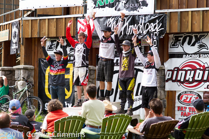 Junior expert podium.