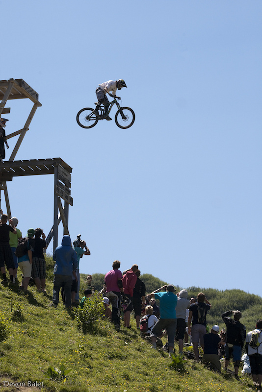 Dropping it from the top. Kurt earned third place after killing his first finals run.