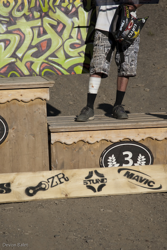 To the bone cut and all Sorge killed his first run to earn himself a third place finish.