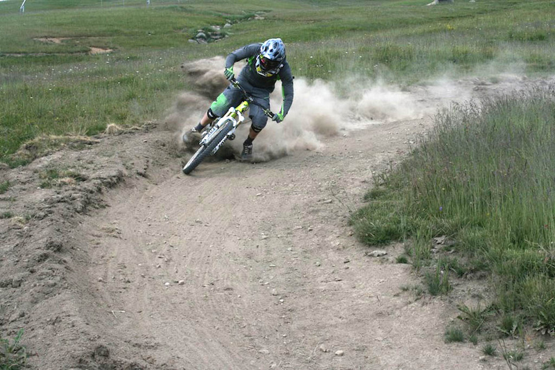 Kamil at the Mega Avalanche Alpe d Huez