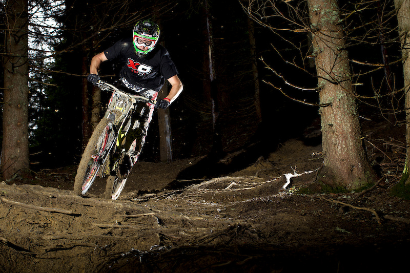 during the SRAM XO experience Les Gets France.