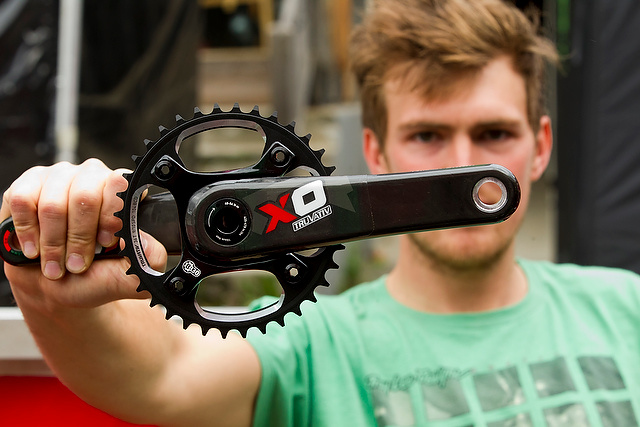 during the SRAM XO experience Les Gets France.