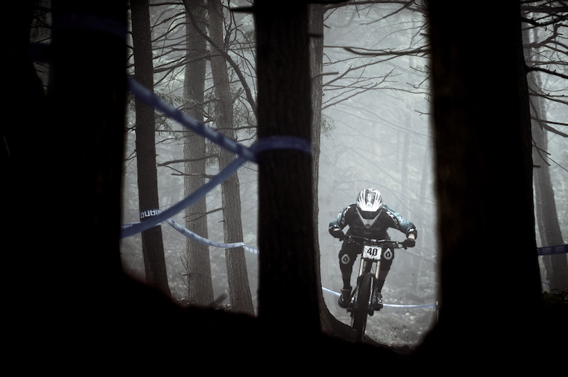 Second round of the 2011 Pro GRT at Highland Mountain Bike Park. Photo By Bear Cieri 5 15 11 Northfield NH