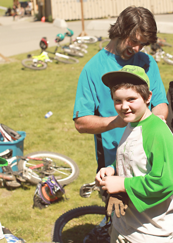 Me and Griff chillin at Sun Peaks Photo Laureen Carruthers.