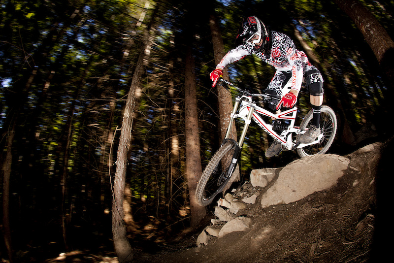  during Kokanee Crankworx festival Whistler BC Canada. July 2011