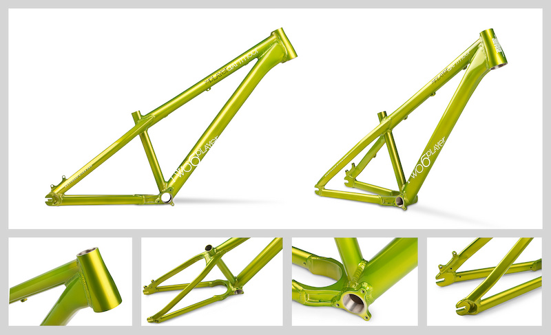 Two6Player 2012 - evolution of the world s most popular alu dirt jump frame continues with our custom hydroformed down tube perfectly fitted to the new tapered head tube. This gives a much stronger connection than a standard welded gusset and looks much cleaner. Head tube takes the Blaze or Flash headsets and all forks with 1.1 8 or tapered steerer. New double butted top tube with increased thickness in the head tube area. New custom BB-CS yoke and new chain stay tubes with even more space for the tyre plus increased stiffness. New profiled curved seat stay gusset. First delivery is coming soon 