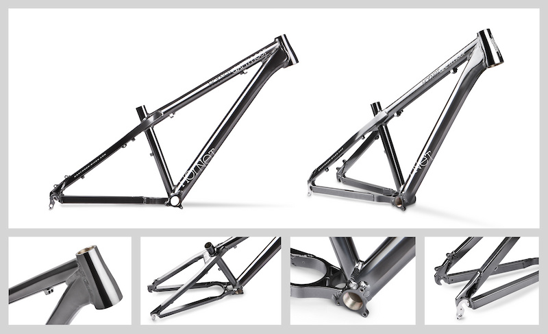 Hornet 2012 comes with a hydroformed down tube new tapered head tube new oval top tube and a new dropout designed to take the re-shaped chain stay and seat stay tubes. First delivery is coming soon 