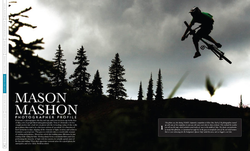 Photography is an important and expressive part of sharing and documenting our world, so we curate profiles on emerging and established photographers like this image from a current profile on Mason Mashon. Other inspiring photographers in our current issue are Colin Wiseman and Paris Gore. 