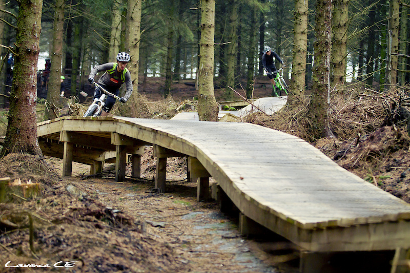 Photo here of Neil Donoghue from a press release we did for opening the new trails at Oneplanet Adventure Llandegla Stoked to finally see them open - Laurence CE - www.laurence-ce.com