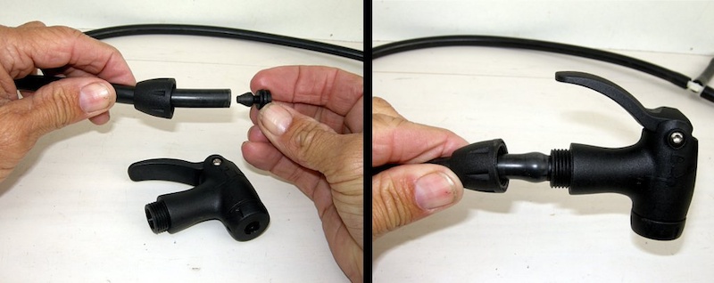 How to assemble the Blackburn pump head.