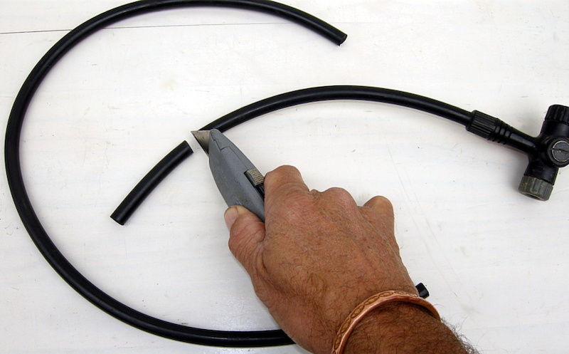 Cut Hose