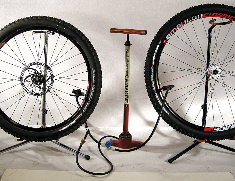Ready to rock - my Ghetto Tubeless Inflator.