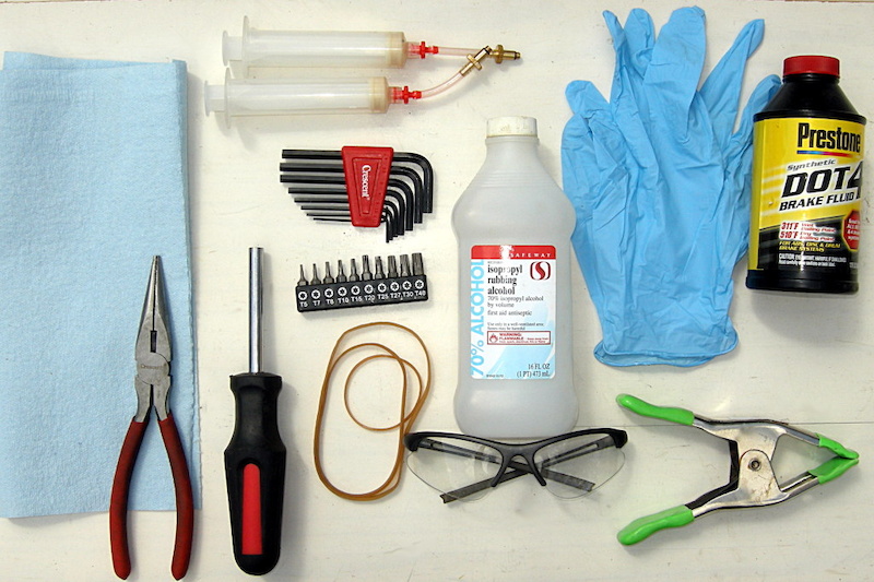 What you need to bleed Formula RX disc brakes