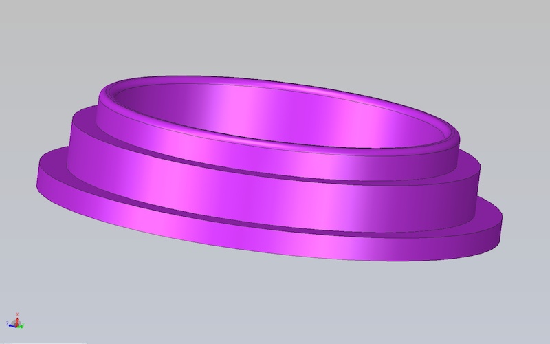 flexible floating piston suspension design