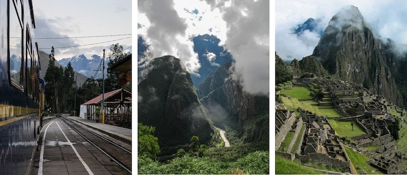On our way to the Machu Picchu. Amazing