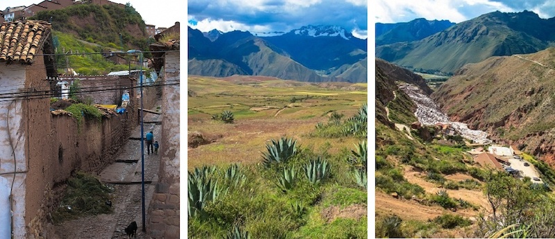 Riding the Sacred Valley. Finishing off by a local Salt mine.