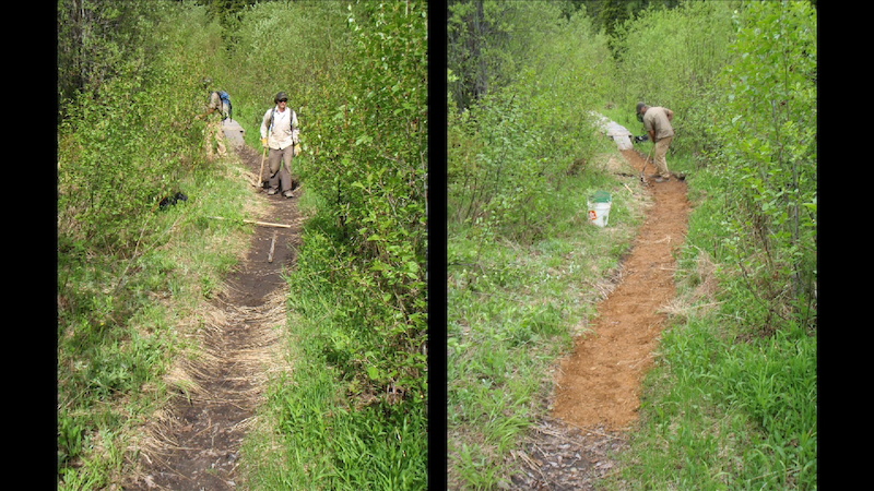 Spring Maintenance at Kicking Horse