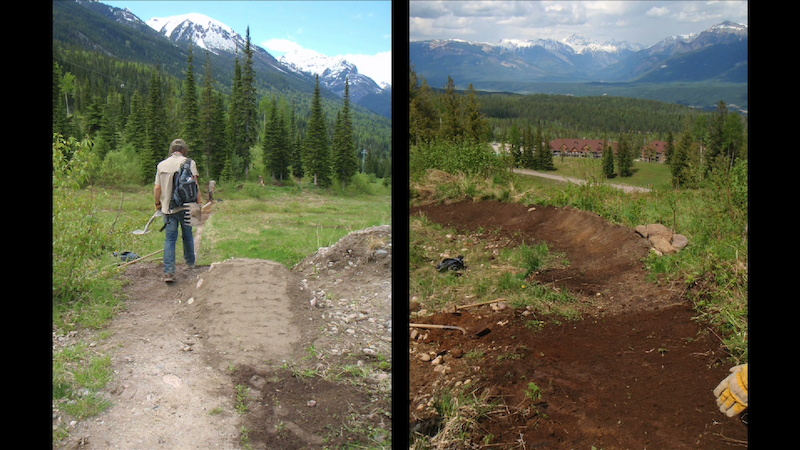 Spring Maintenance at Kicking Horse