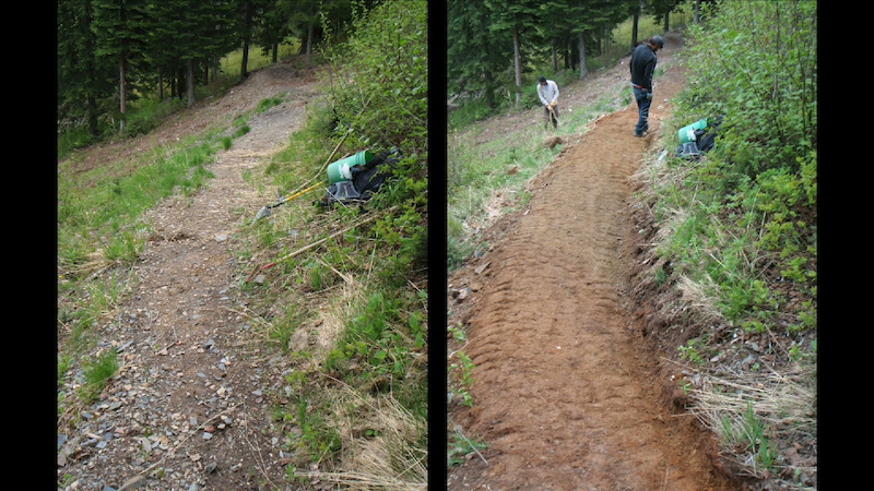 Spring Maintenance at Kicking Horse